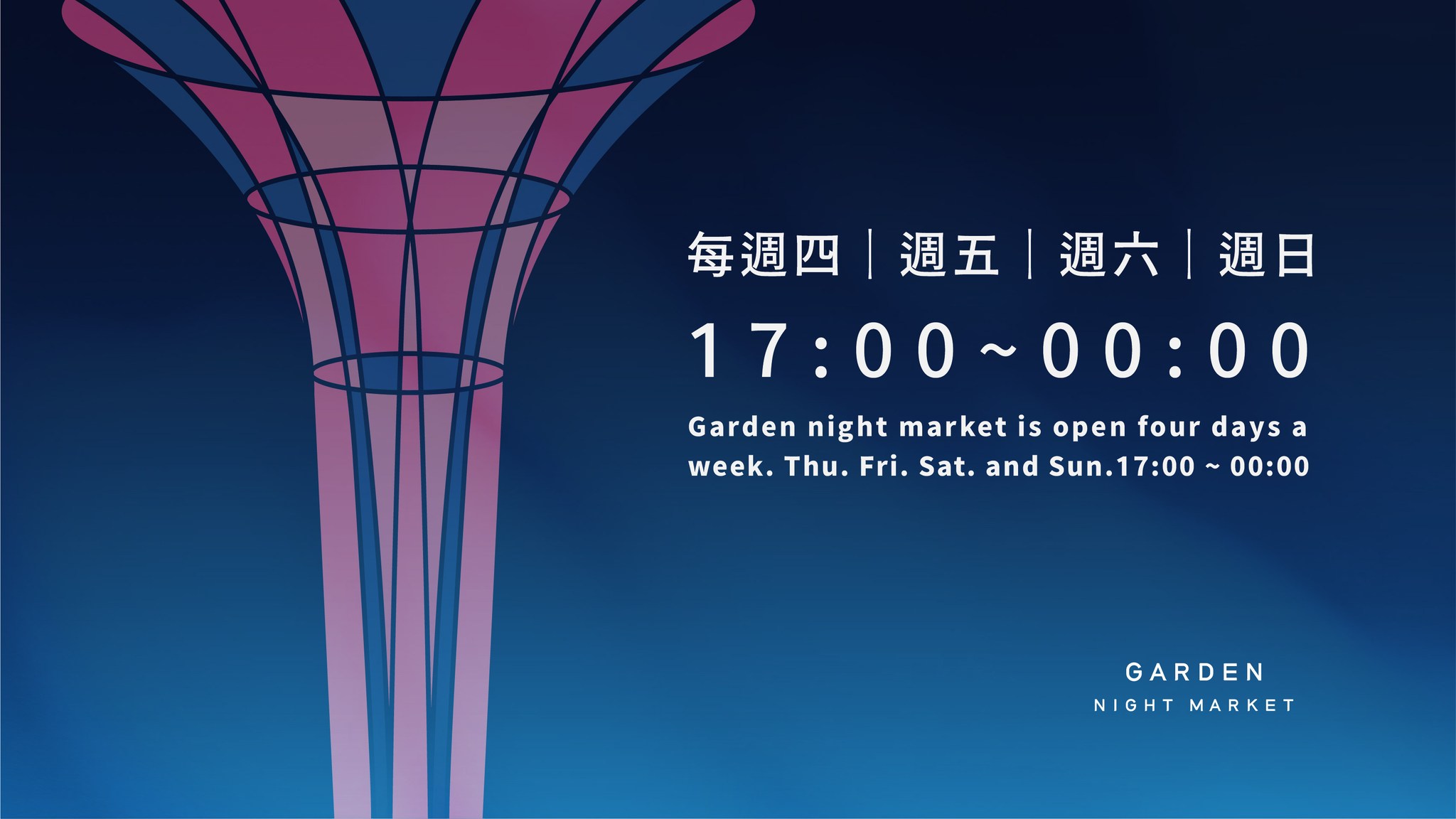 2025 年的花園夜市迎來了兩大重要變革